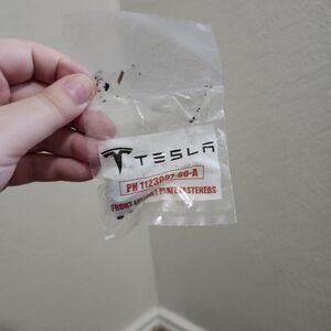 Tesla‎ Clear Packaging with Black Text